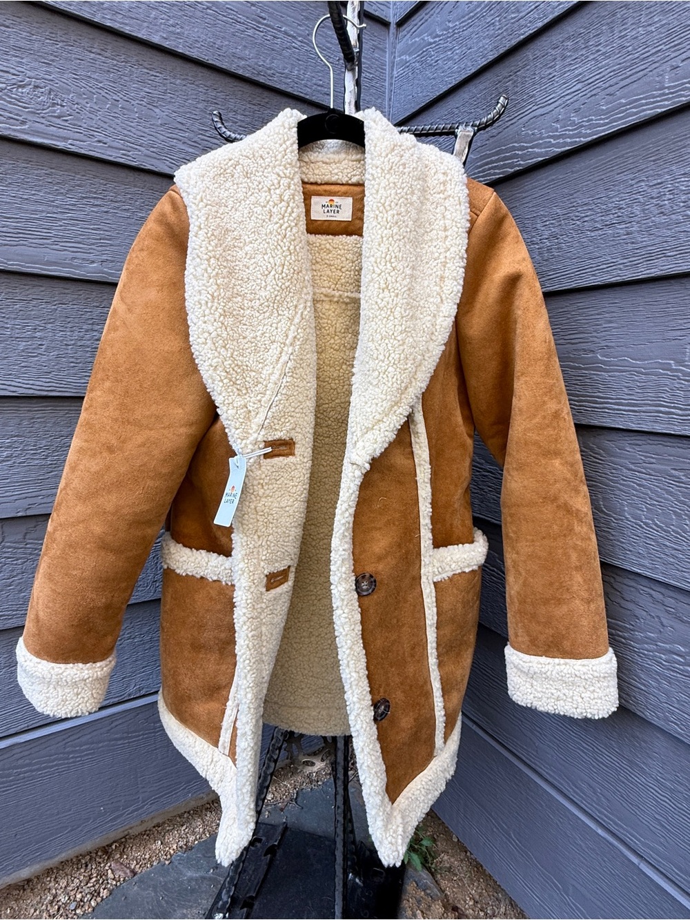 Marine Layer Penny Lane Coat, XS, NWT